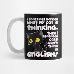 What is my Cat Thinking?! Mug